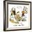 Hazel Cartoon-Ted Key-Framed Giclee Print