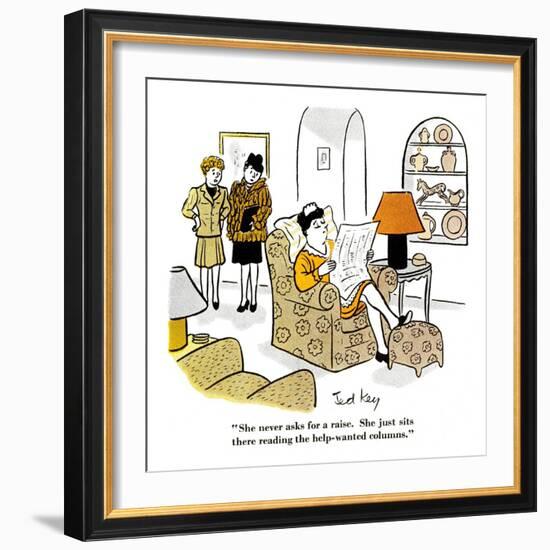 Hazel Cartoon-Ted Key-Framed Giclee Print