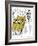 Hazel Cartoon-Ted Key-Framed Giclee Print