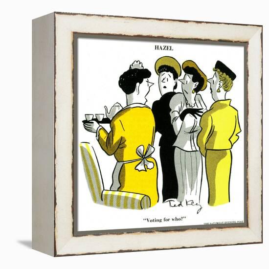 Hazel Cartoon-Ted Key-Framed Premier Image Canvas