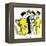 Hazel Cartoon-Ted Key-Framed Premier Image Canvas