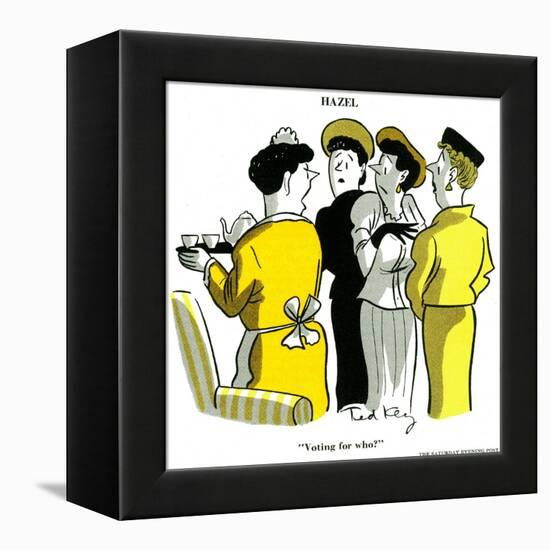 Hazel Cartoon-Ted Key-Framed Premier Image Canvas