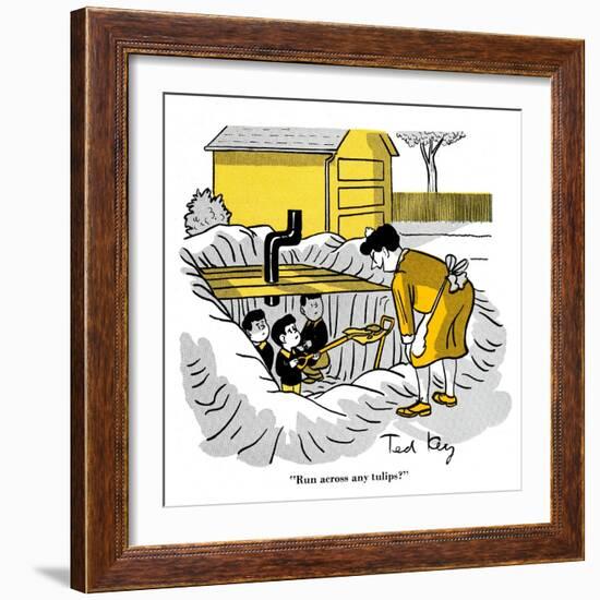 Hazel Cartoon-Ted Key-Framed Giclee Print