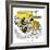 Hazel Cartoon-Ted Key-Framed Giclee Print