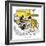 Hazel Cartoon-Ted Key-Framed Giclee Print