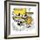 Hazel Cartoon-Ted Key-Framed Giclee Print