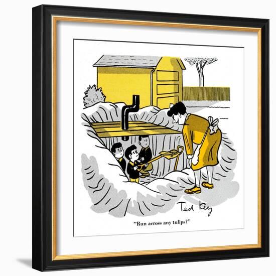 Hazel Cartoon-Ted Key-Framed Giclee Print