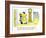 Hazel Cartoon-Ted Key-Framed Giclee Print