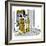 Hazel Cartoon-Ted Key-Framed Giclee Print