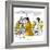 Hazel Cartoon-Ted Key-Framed Giclee Print