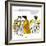 Hazel Cartoon-Ted Key-Framed Giclee Print