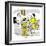 Hazel Cartoon-Ted Key-Framed Giclee Print