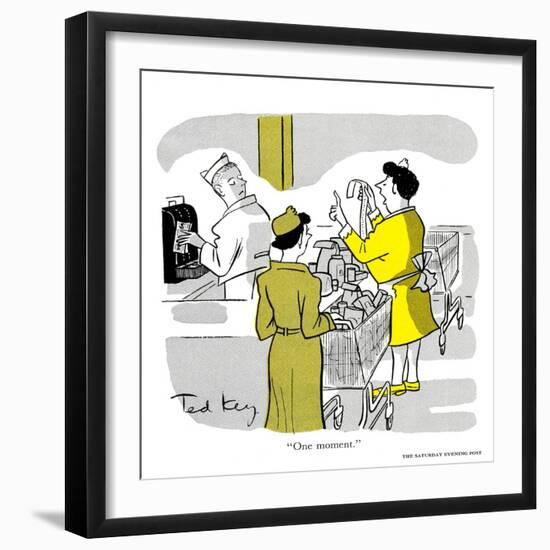 Hazel Cartoon-Ted Key-Framed Giclee Print