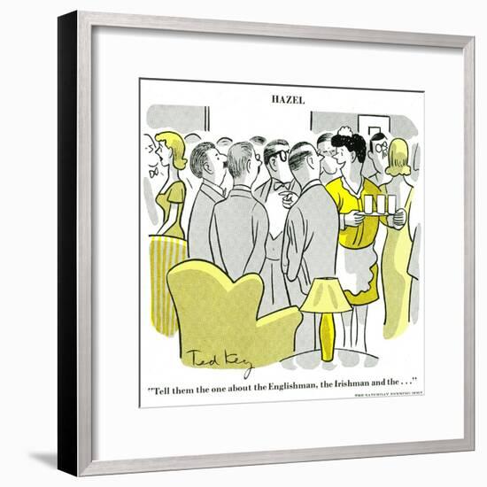 Hazel Cartoon-Ted Key-Framed Giclee Print