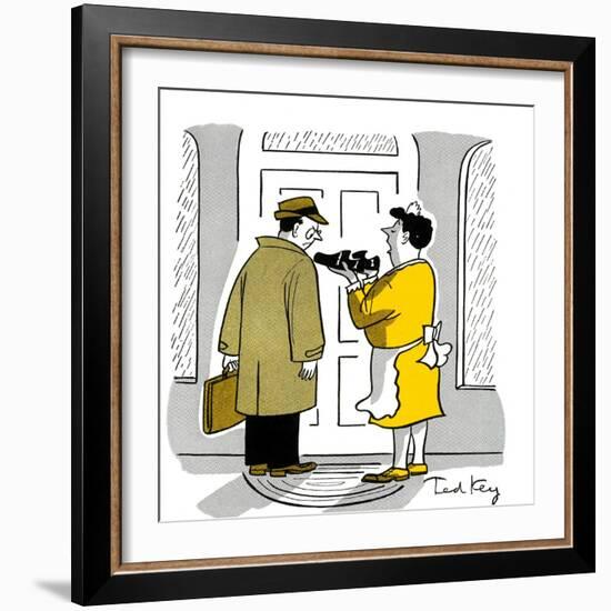 Hazel Cartoon-Ted Key-Framed Giclee Print