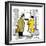 Hazel Cartoon-Ted Key-Framed Giclee Print