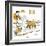 Hazel Cartoon-Ted Key-Framed Giclee Print