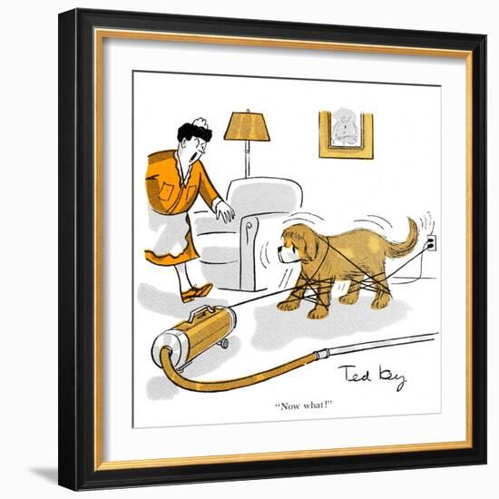 Hazel Cartoon-Ted Key-Framed Giclee Print