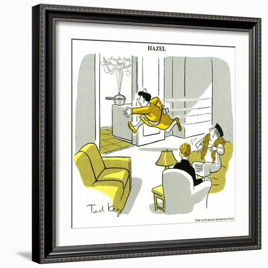 Hazel Cartoon-Ted Key-Framed Giclee Print