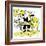 Hazel Cartoon-Ted Key-Framed Giclee Print