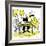 Hazel Cartoon-Ted Key-Framed Giclee Print