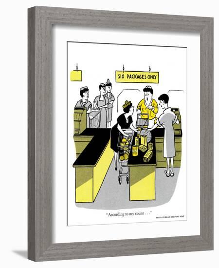 Hazel Cartoon-Ted Key-Framed Giclee Print