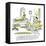 Hazel Cartoon-Ted Key-Framed Premier Image Canvas