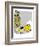 Hazel Cartoon-Ted Key-Framed Giclee Print