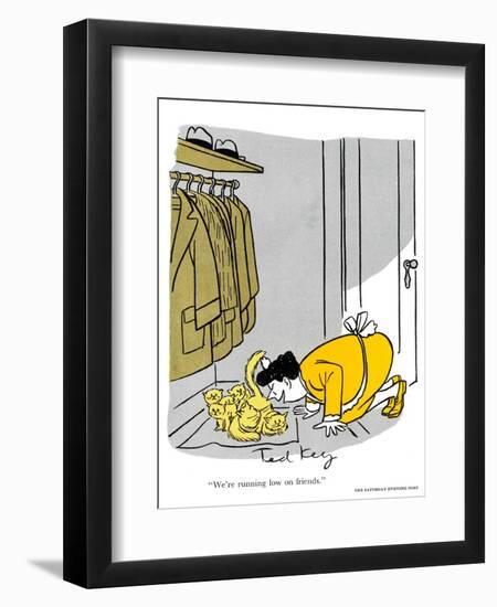 Hazel Cartoon-Ted Key-Framed Giclee Print