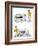 Hazel Cartoon-Ted Key-Framed Giclee Print