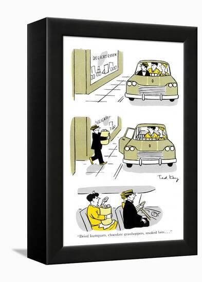 Hazel Cartoon-Ted Key-Framed Premier Image Canvas