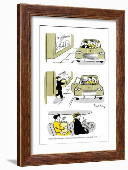 Hazel Cartoon-Ted Key-Framed Giclee Print