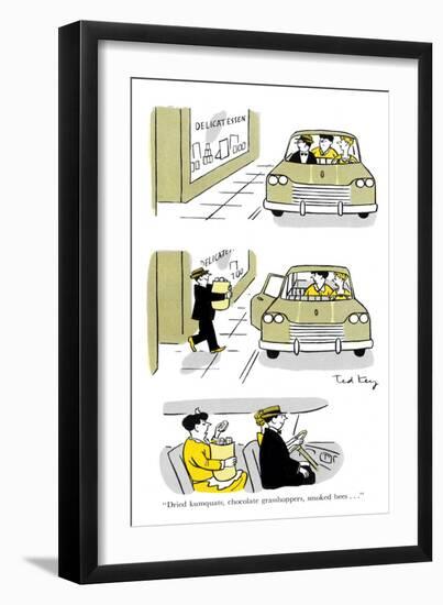 Hazel Cartoon-Ted Key-Framed Giclee Print