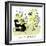 Hazel Cartoon-Ted Key-Framed Giclee Print