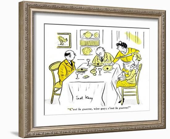 Hazel Cartoon-Ted Key-Framed Giclee Print