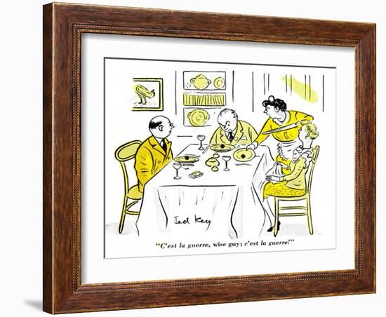 Hazel Cartoon-Ted Key-Framed Giclee Print