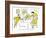 Hazel Cartoon-Ted Key-Framed Giclee Print