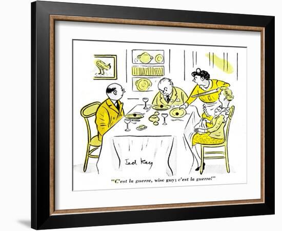 Hazel Cartoon-Ted Key-Framed Giclee Print