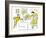 Hazel Cartoon-Ted Key-Framed Giclee Print