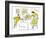 Hazel Cartoon-Ted Key-Framed Giclee Print