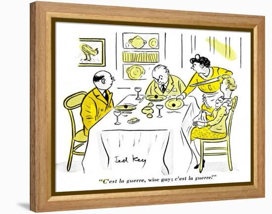 Hazel Cartoon-Ted Key-Framed Premier Image Canvas