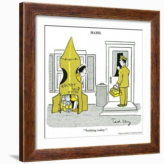 Hazel Cartoon-Ted Key-Framed Giclee Print