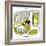 Hazel Cartoon-Ted Key-Framed Giclee Print