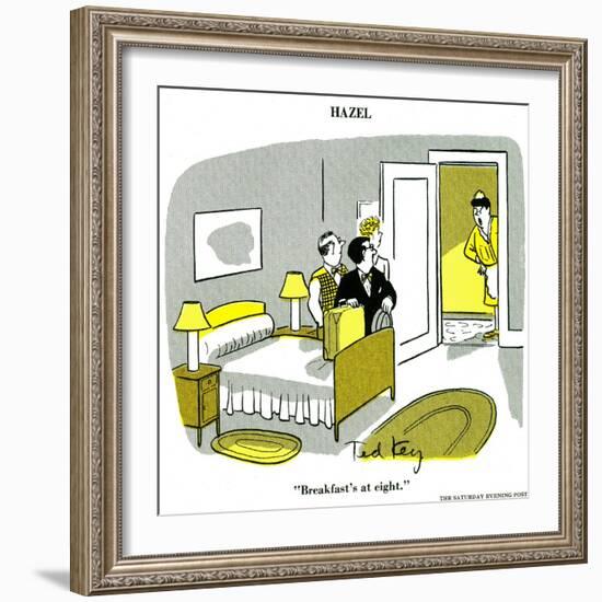 Hazel Cartoon-Ted Key-Framed Giclee Print