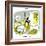 Hazel Cartoon-Ted Key-Framed Giclee Print