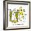 Hazel Cartoon-Ted Key-Framed Giclee Print