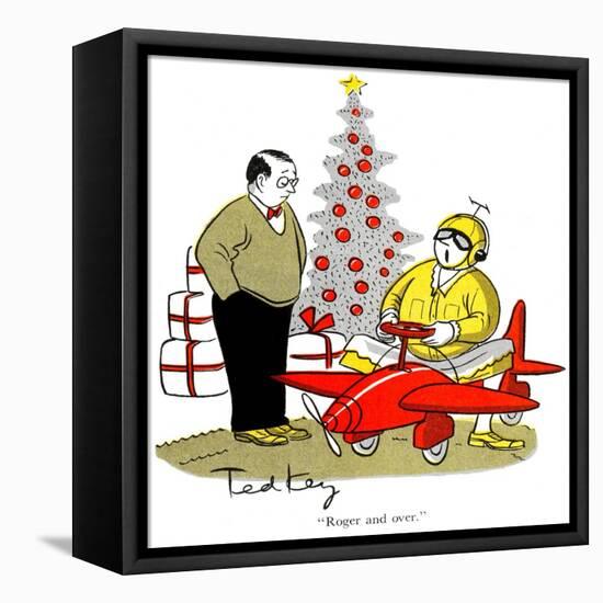 Hazel Cartoon-Ted Key-Framed Premier Image Canvas