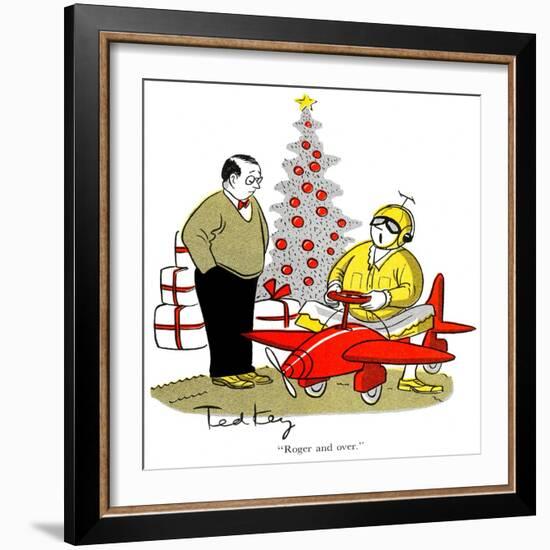 Hazel Cartoon-Ted Key-Framed Giclee Print