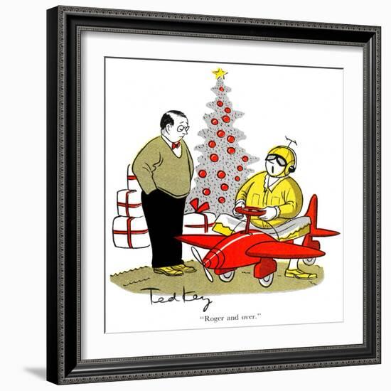 Hazel Cartoon-Ted Key-Framed Giclee Print