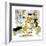 Hazel Cartoon-Ted Key-Framed Giclee Print